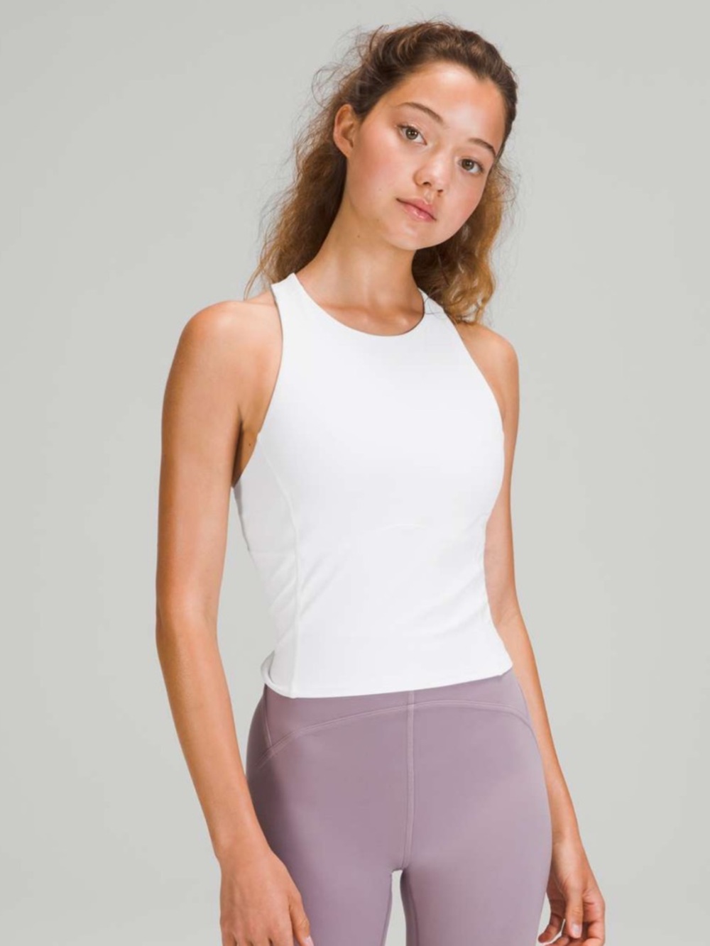 Lululemon Key to Balance Tank Top White Size 8